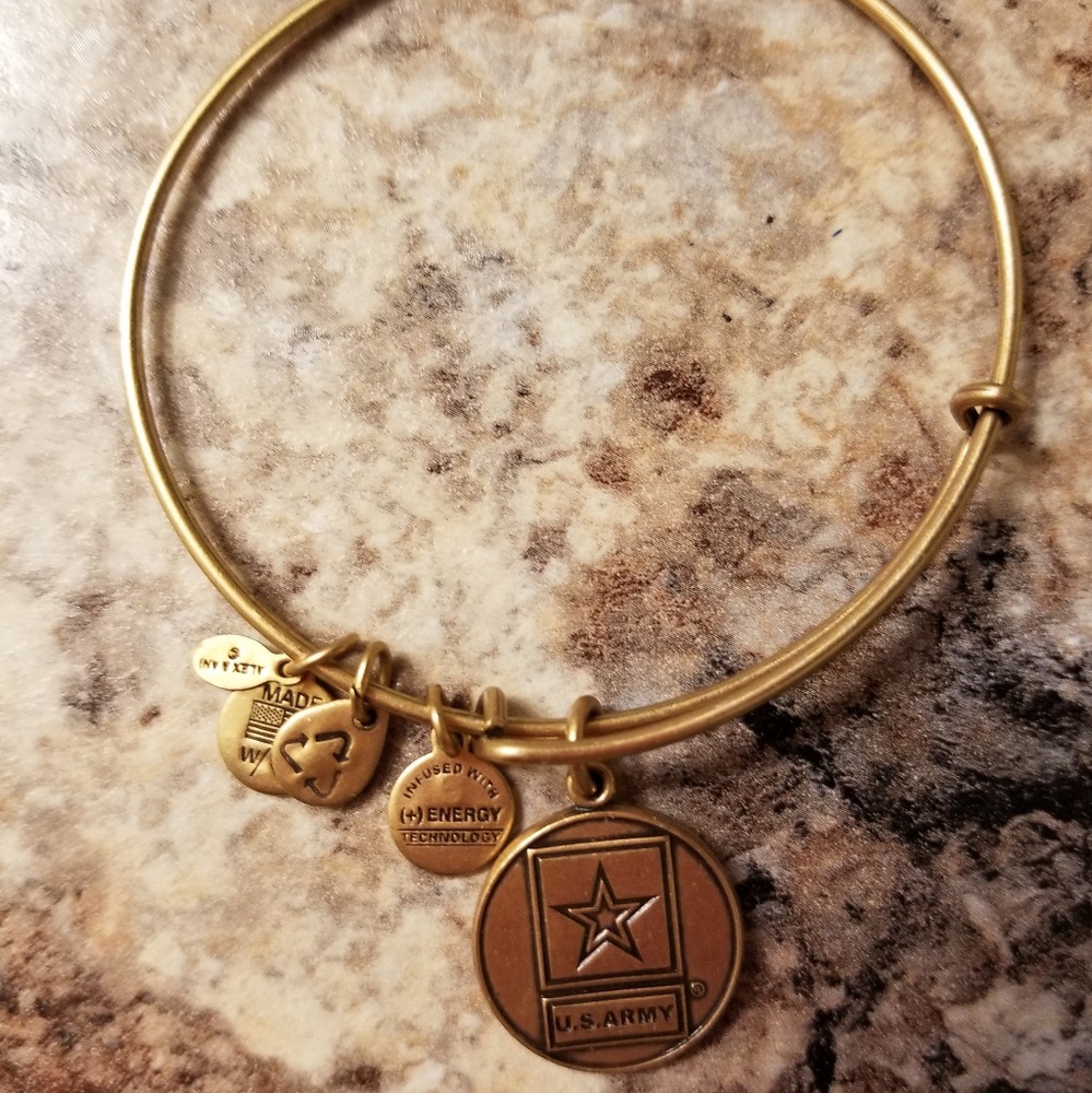 Alex and Ani Army bracelet